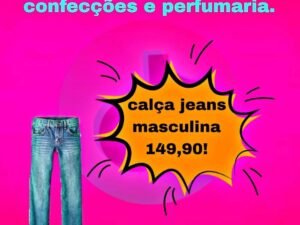 Calça Jeans Masculina