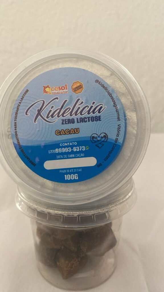 Balas Gourmet Kidelicia ZERO Lactose – Cacau