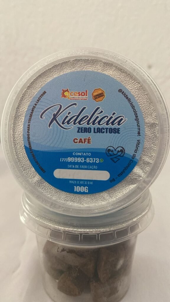 Balas Gourmet Kidelicia ZERO Lactose – Café