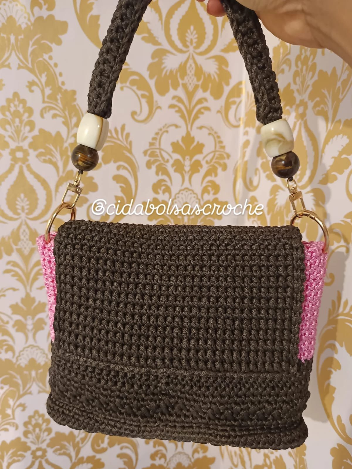 Doce & Terra: A Fusão Perfeita em Crochê! 🌸🤎 - Imagem 2