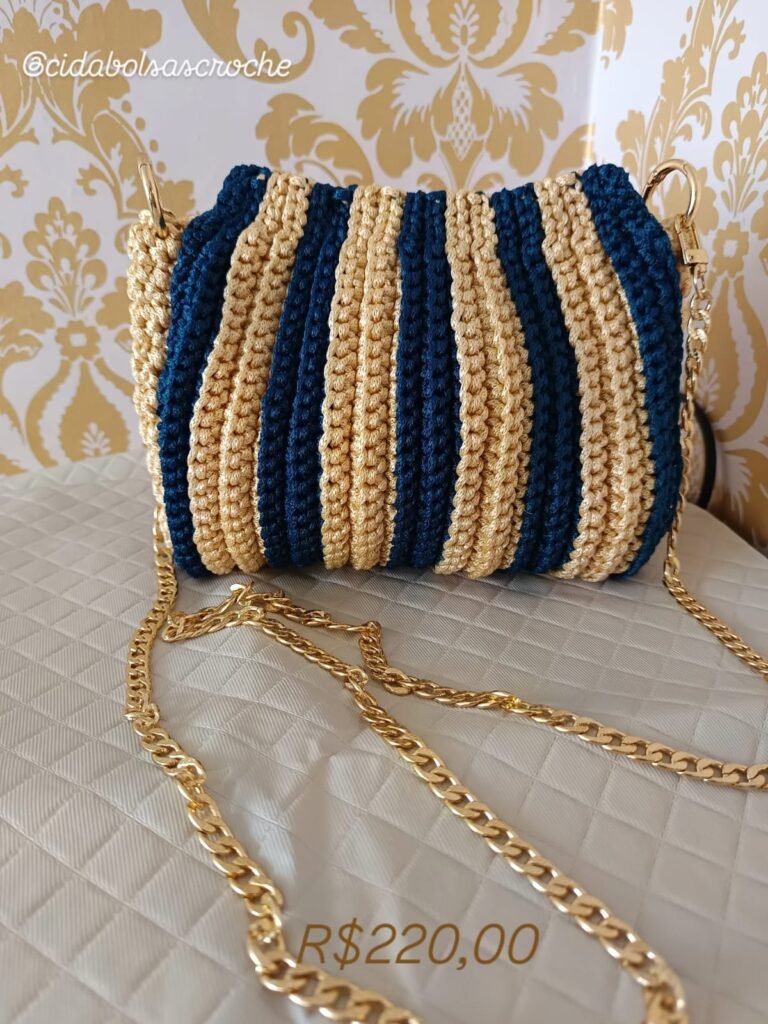 ✨ Bolsa em Crochê Premium ✨