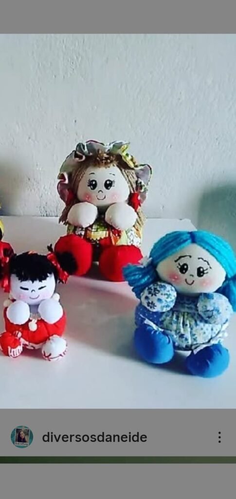 🧸 Bonecos de Pano Artesanais – Sob Encomenda 🧸