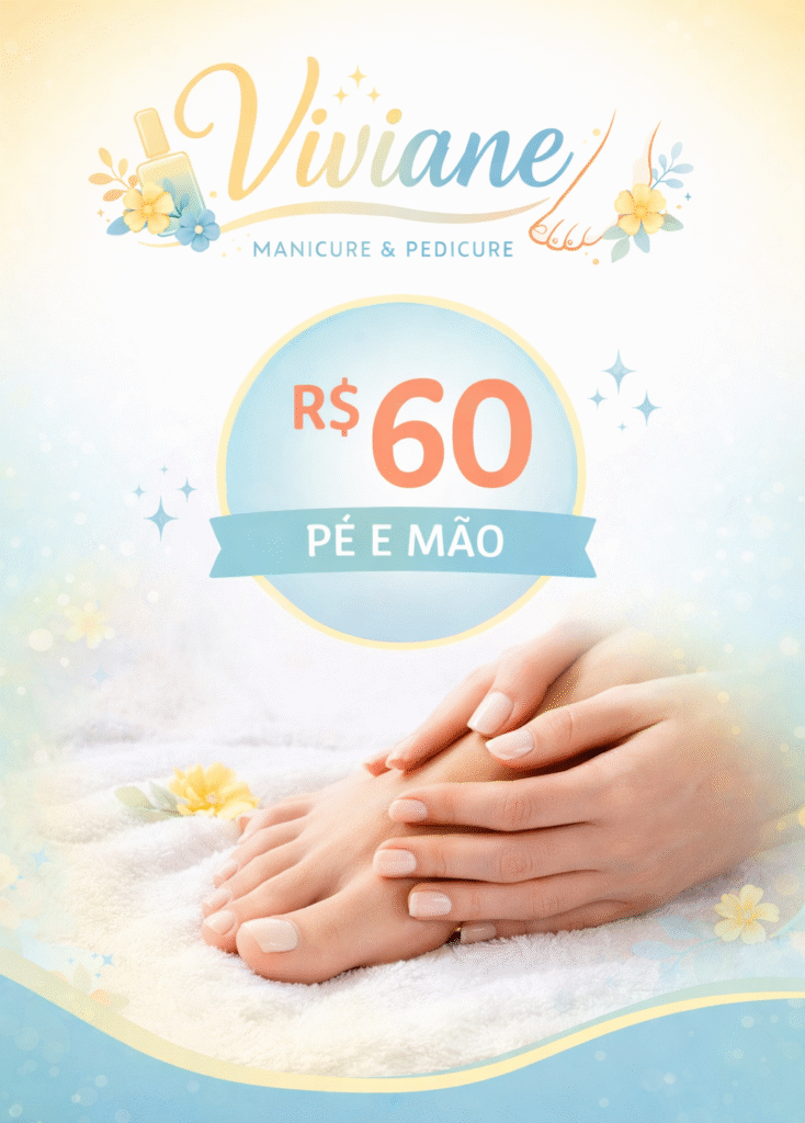 ✨ Manicure & Pedicure Completo
