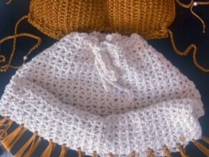 Conjunto Sol em Crochê Artesanal