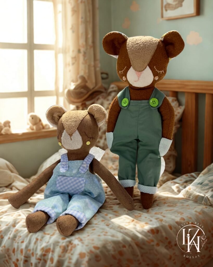 Boneco Peti Guri & Peti Petá – Estilo Delicado