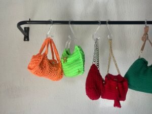 Bolsinhas Crochet Coloridas – Mood Verão