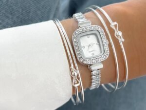 Bracelete Redondo 6,5cm x 1,5mm com Trava de Segurança