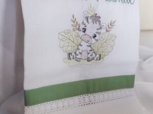 Fralda de Boca Bordada