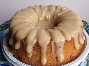 ✨ Bolo Caseiro de Paçoca – Sabor de Casa ✨🥜