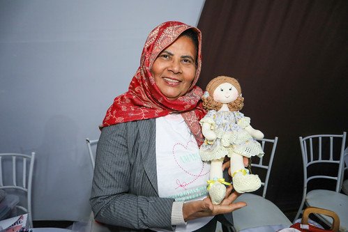 Boneca de Pano Artesanal Decorativa – Modelo Exclusivo - Imagem 3