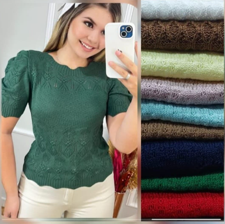 Blusa Tricô Modal – Básica e Elegante