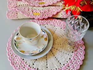 Sousplat Conchas “Doce Romance”