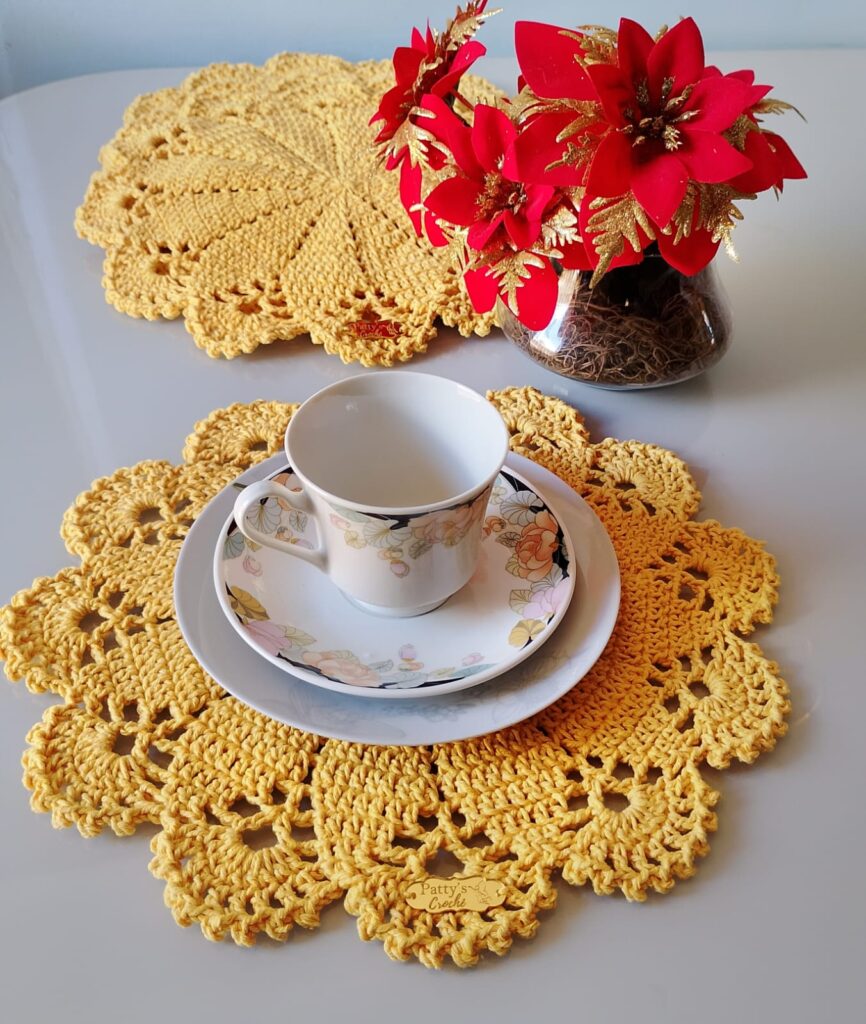 Sousplat Floral