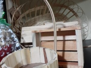 Cestas e Caixas Artesanais em Madeira e MDF – Diversos Tamanhos