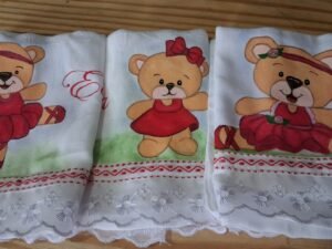 Kit Fralda de Ombro Personalizada