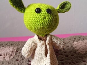 Mestre Yoda em Crochê – Peça Geek Artesanal