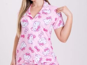 Pijama Americano Sued Confort – M, G e GG