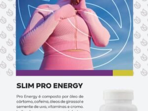 Slim Pro Energy! Indicado para o pré treino, oferecendo a energia necessária e favorecendo a perda de peso!