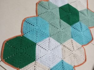 🧶 Tapete Hexagonal