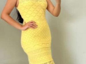 Vestido de Tricô Feminino