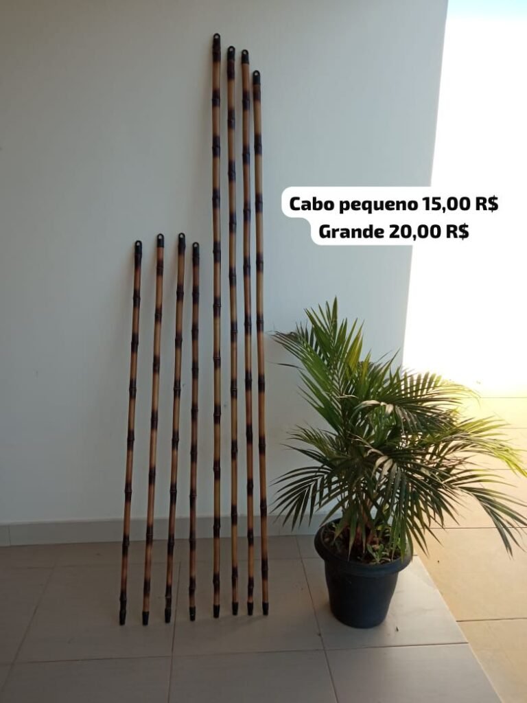 Peças Artesanais em Bambu para Decoração