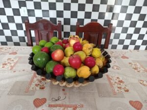 Fruteira Artesanal em Bambu