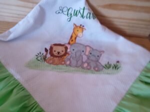 Manta para Bebê Personalizada