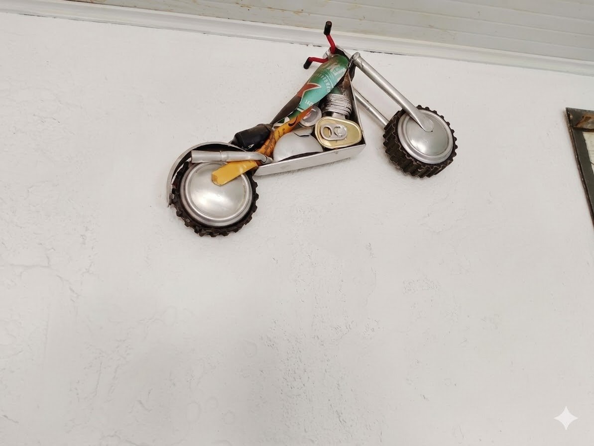 Moto Decorativa Artesanal