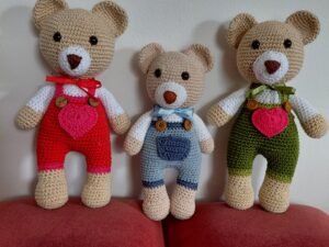 Ursinhos em Crochê Artesanais