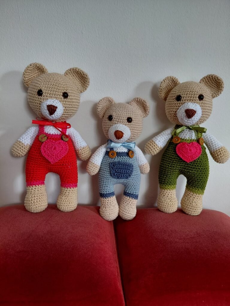 Ursinhos em Crochê Artesanais