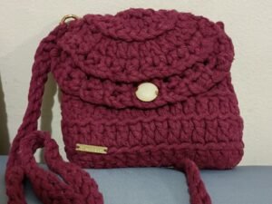 Bolsa em Crochê Artesanal