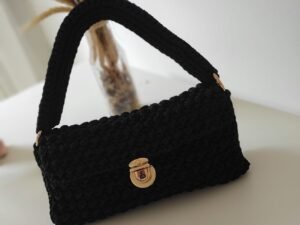 Bolsa de Crochê Elegante