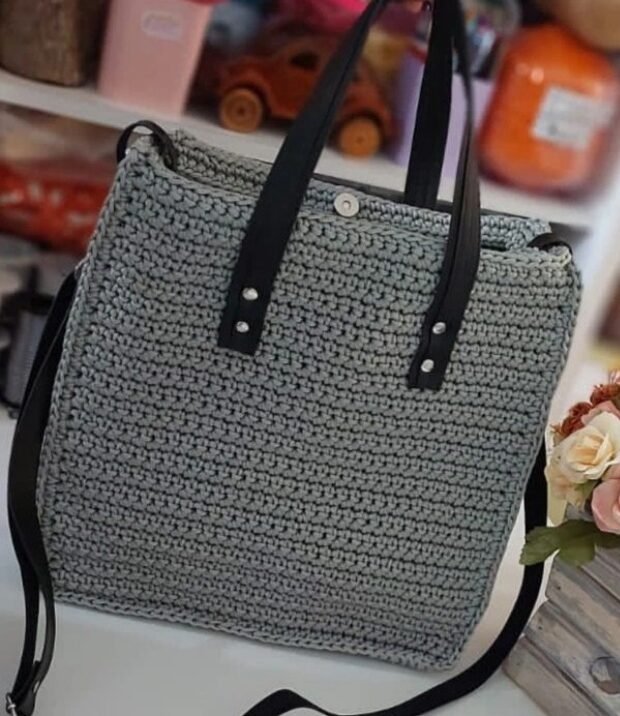 Bolsa de Crochê Premium