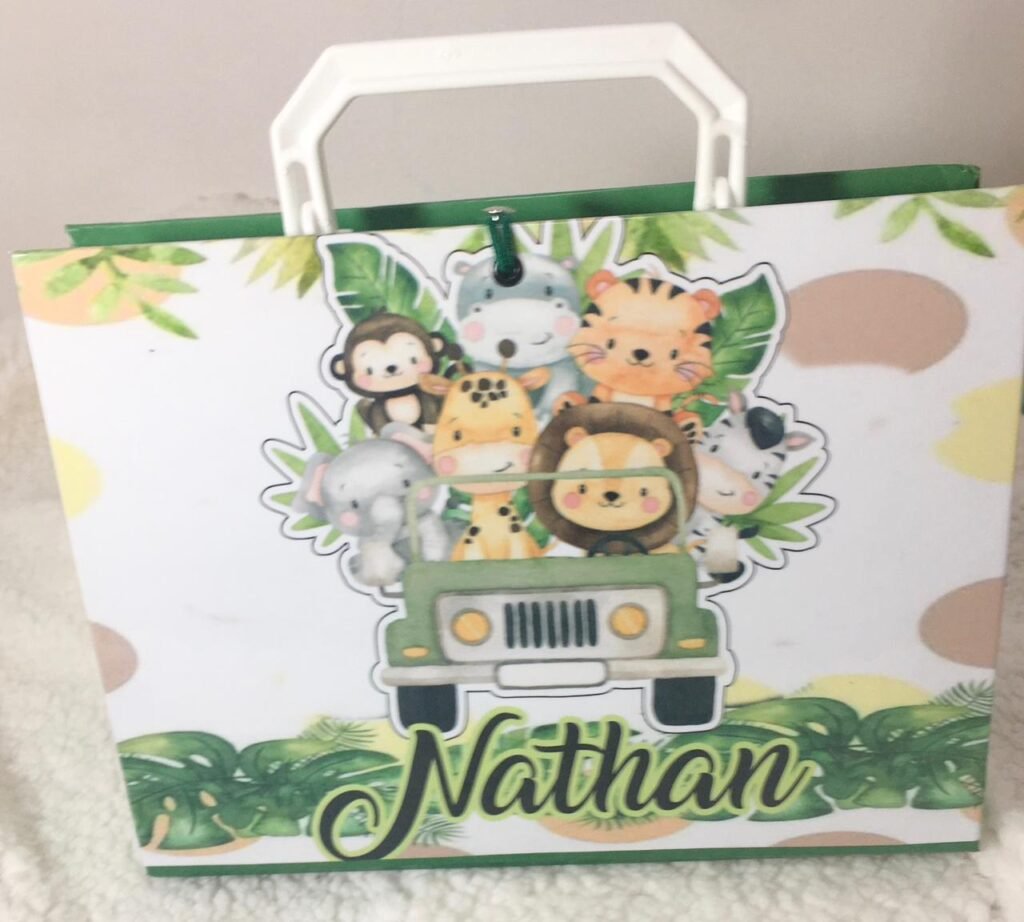 🎒 Maletinha Cartonada Personalizada Infantil