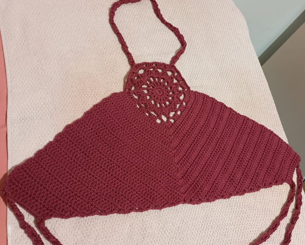 Top Crochê Artesanal