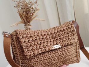 Bolsa de Crochê Moderna