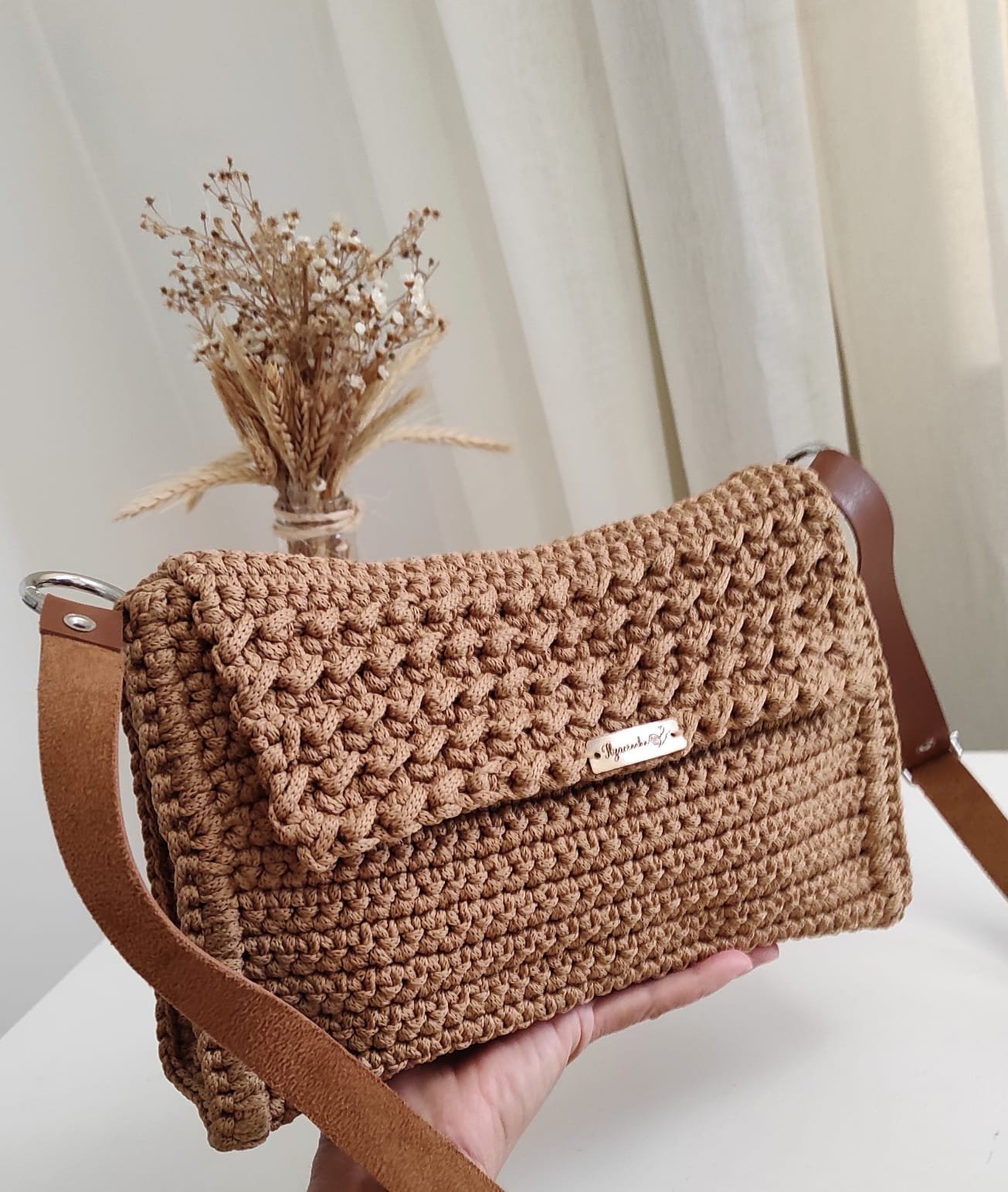 Bolsa de Crochê Moderna