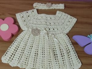 Conjunto Bebê em Crochê