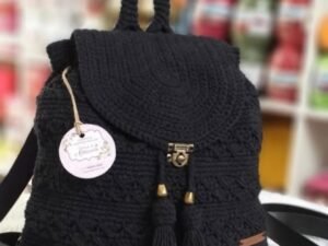 Mochila de Crochê