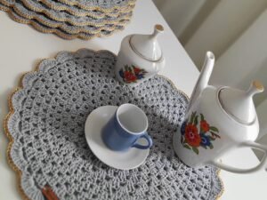 Sousplat em Crochê