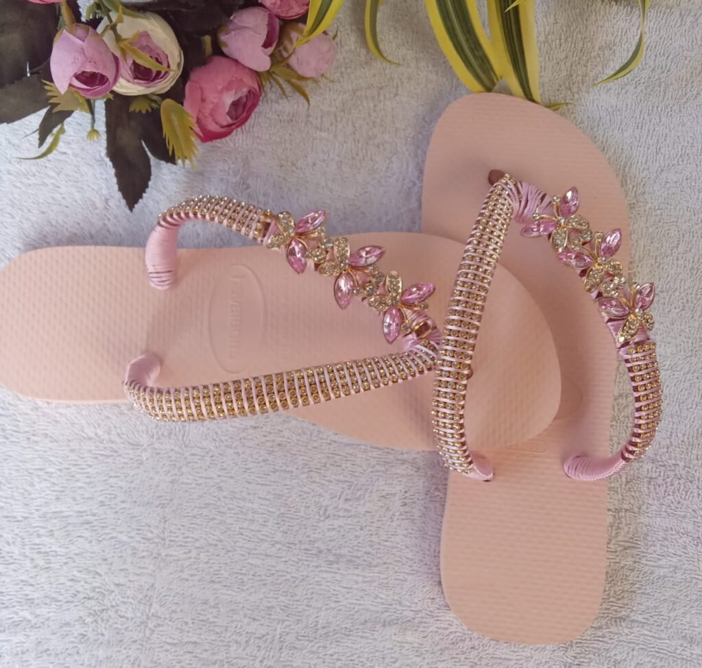 Havaianas Top Original Customizada com Cabedal Lateral