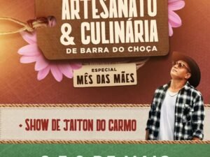 Empreendedores da Plataforma Reunir participam da Feira de Artesanato e Culinária de Barra do Choça especial para o Mês das Mães