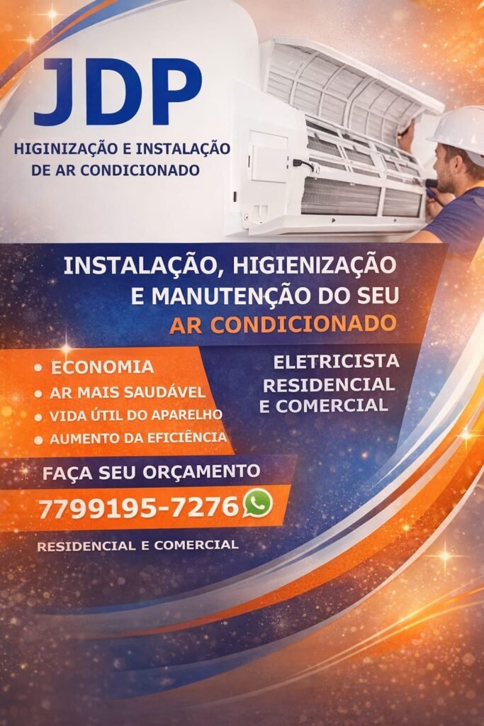 Higienização e Instalação de Ar Condicionado