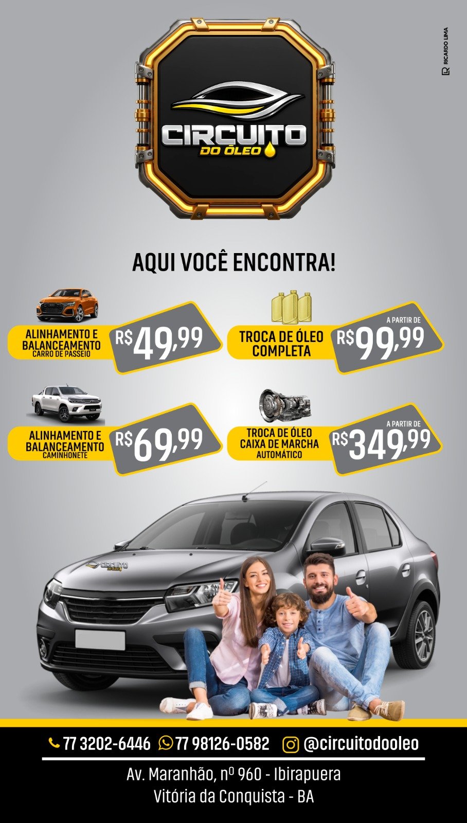 Manutenção de Confiança na Circuito do Óleo