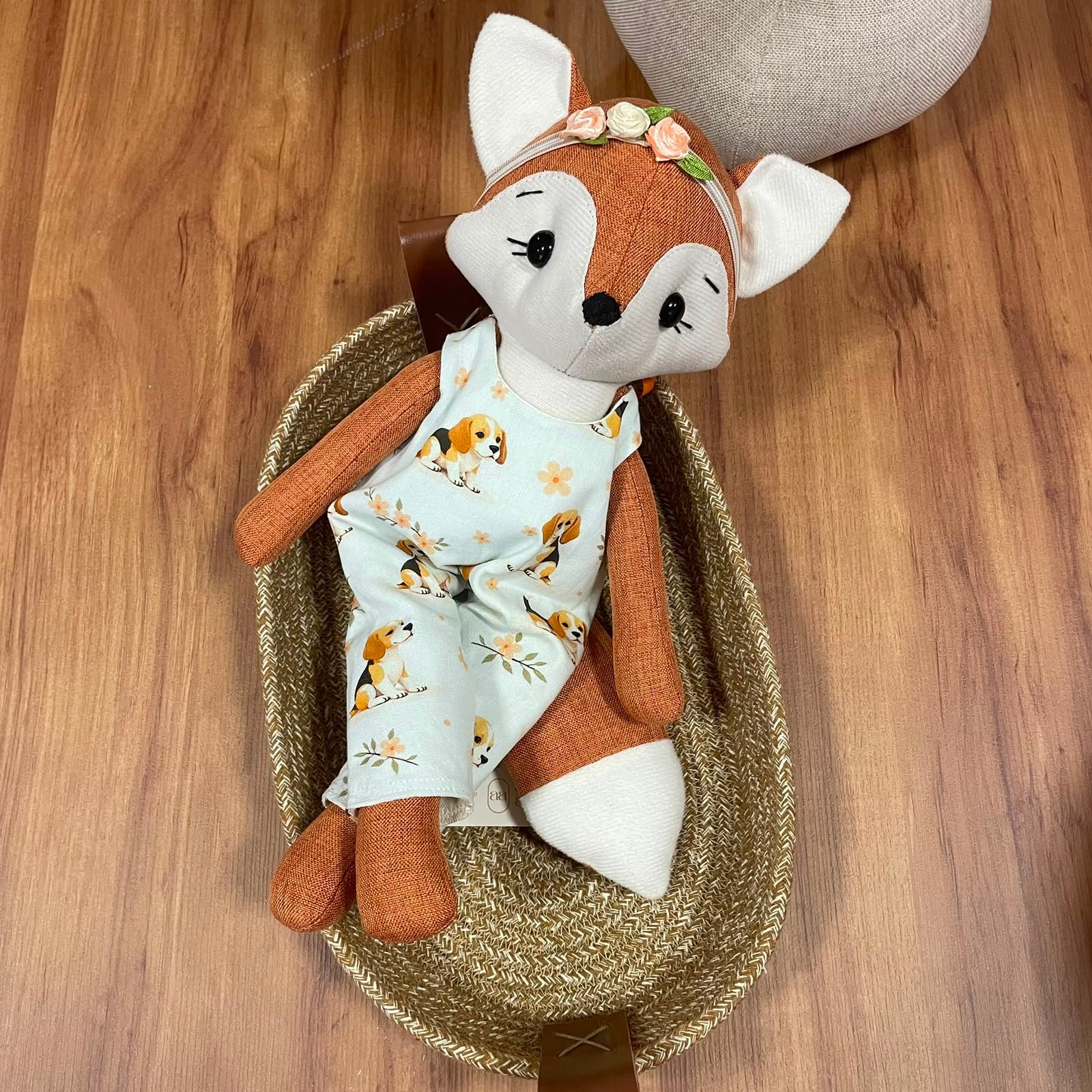 🦊 Boneca Raposa – Fofa e Encantadora - Imagem 2