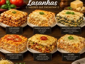 Lasanhas Recheadas – Diversos Sabores