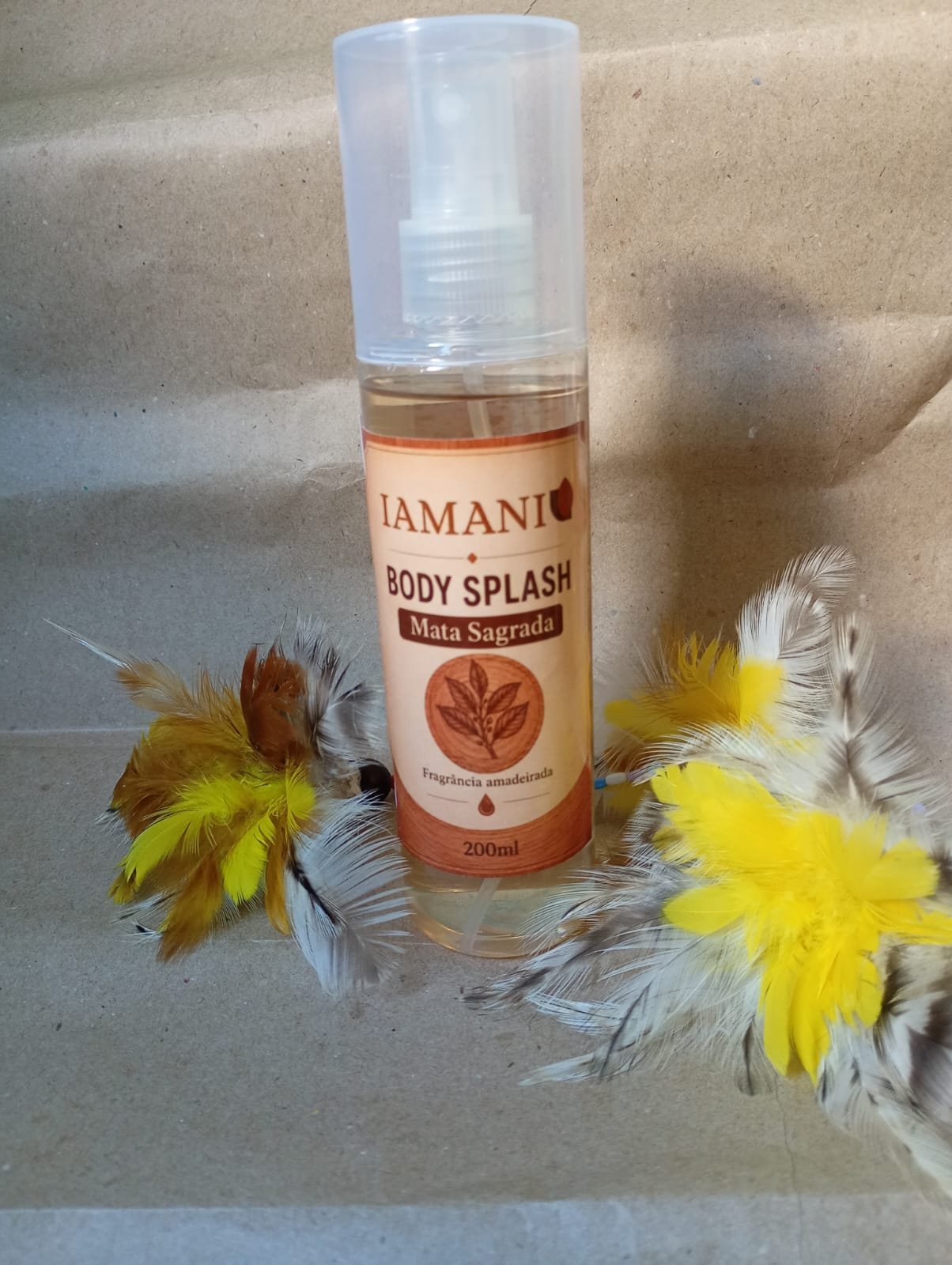 Body Splash mata sagrada coleção Mata Viva.200ml. fragrância amadeirada.
