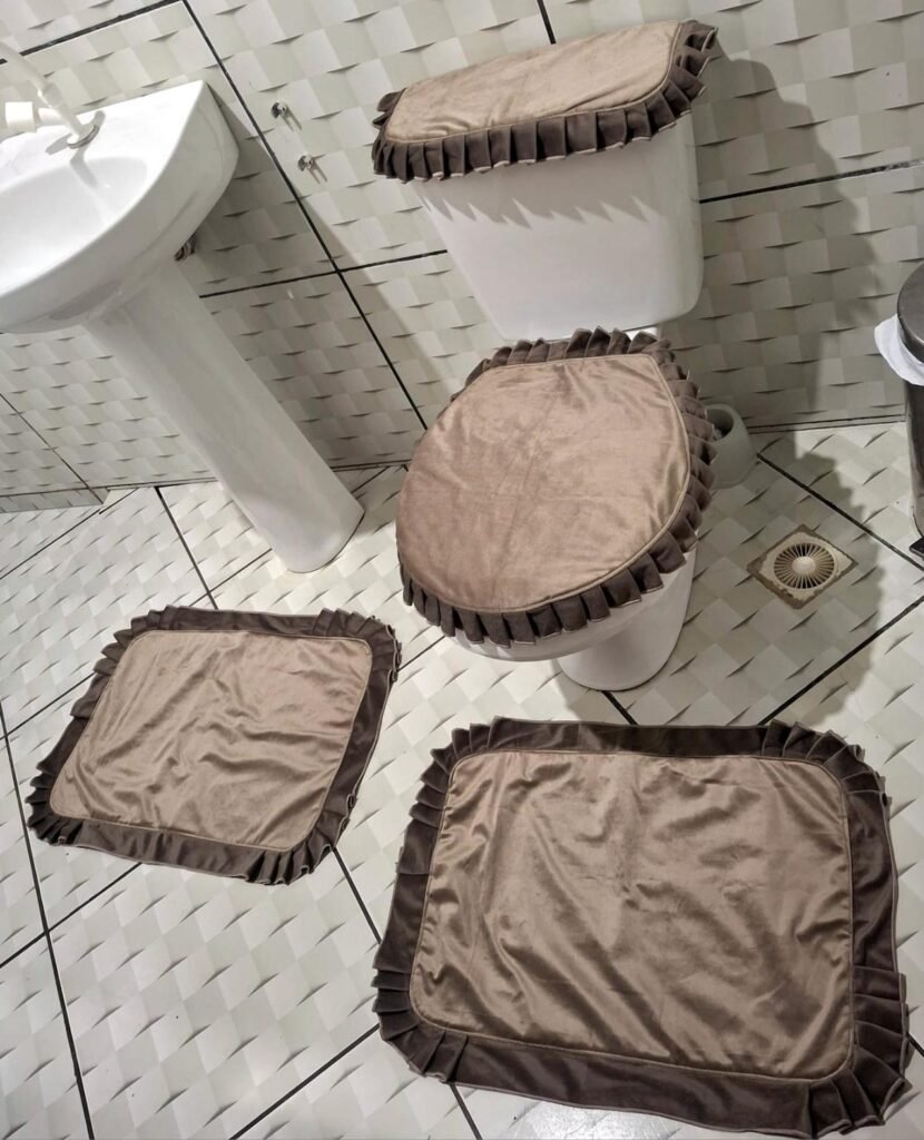 🛁 Kit de Banheiro – 4 Peças