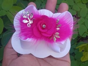 Laço Luxo Pink – O Brilho que a Sua Princesa Merece!