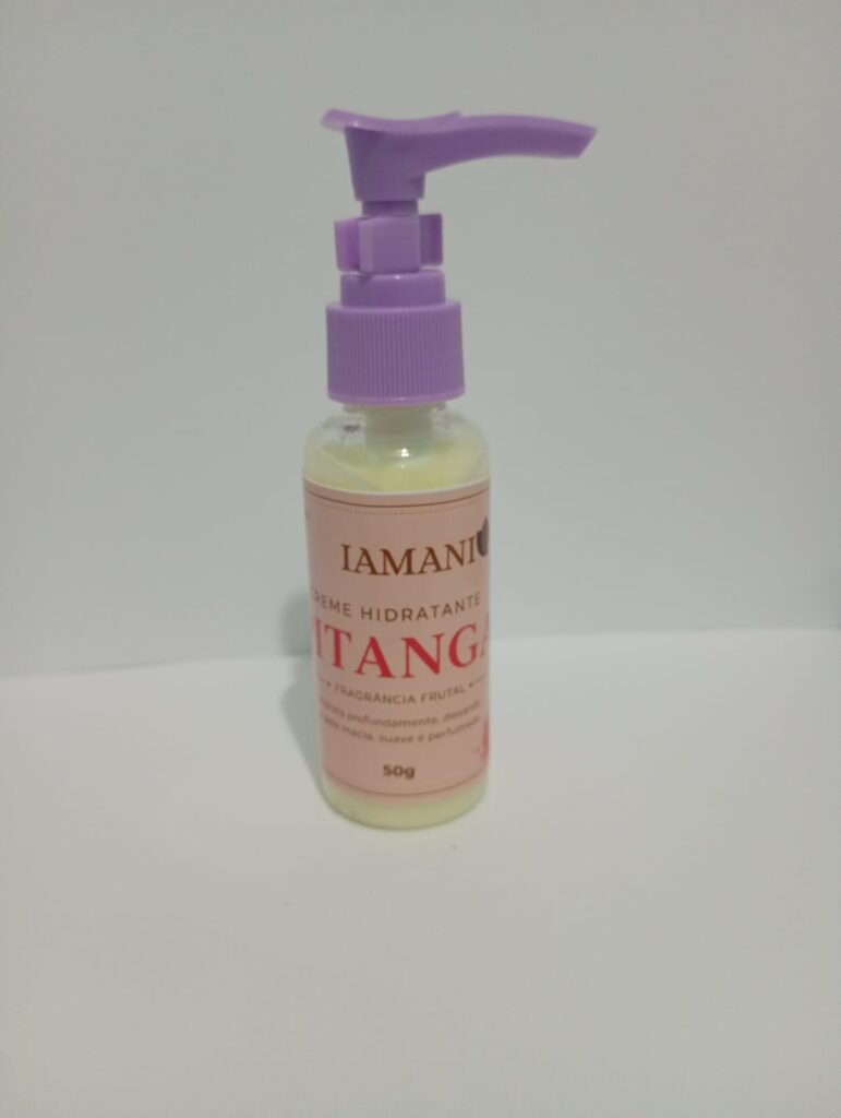 Mini creme corporal hidratante de pitanga. 50g.